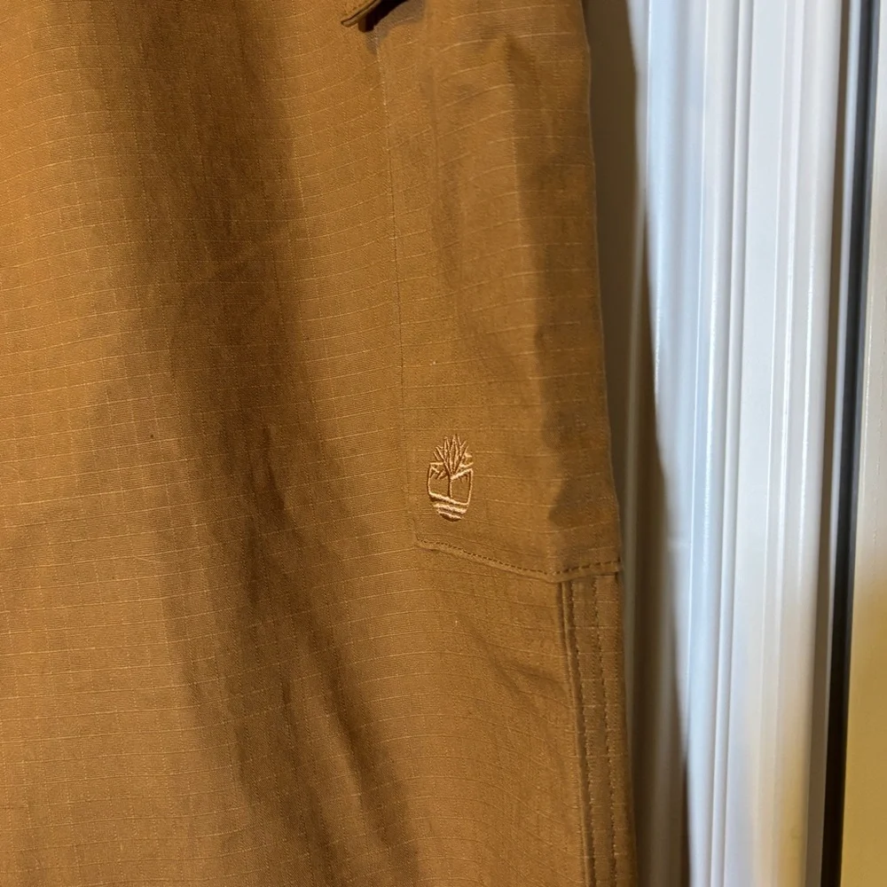 Men's Cargo Drawstring Pants - Brown - Picture 2 of 7